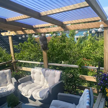 Gaest Laegenheten Med Egen Terrass Falkenberg Exterior photo